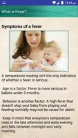 Fever in Babies & Kids High Fever Treatment Help capture d'écran 1