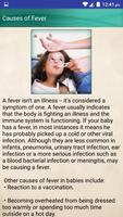 Fever in Babies & Kids High Fever Treatment Help capture d'écran 2