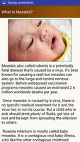 Measles Rashes in Babies causes and Treatment Help capture d'écran 1