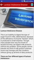 Lactose Intolerance Diet Tips تصوير الشاشة 1