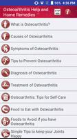 Joint Pain Osteoarthritis Help poster