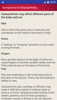 Joint Pain Osteoarthritis Help captura de pantalla 2