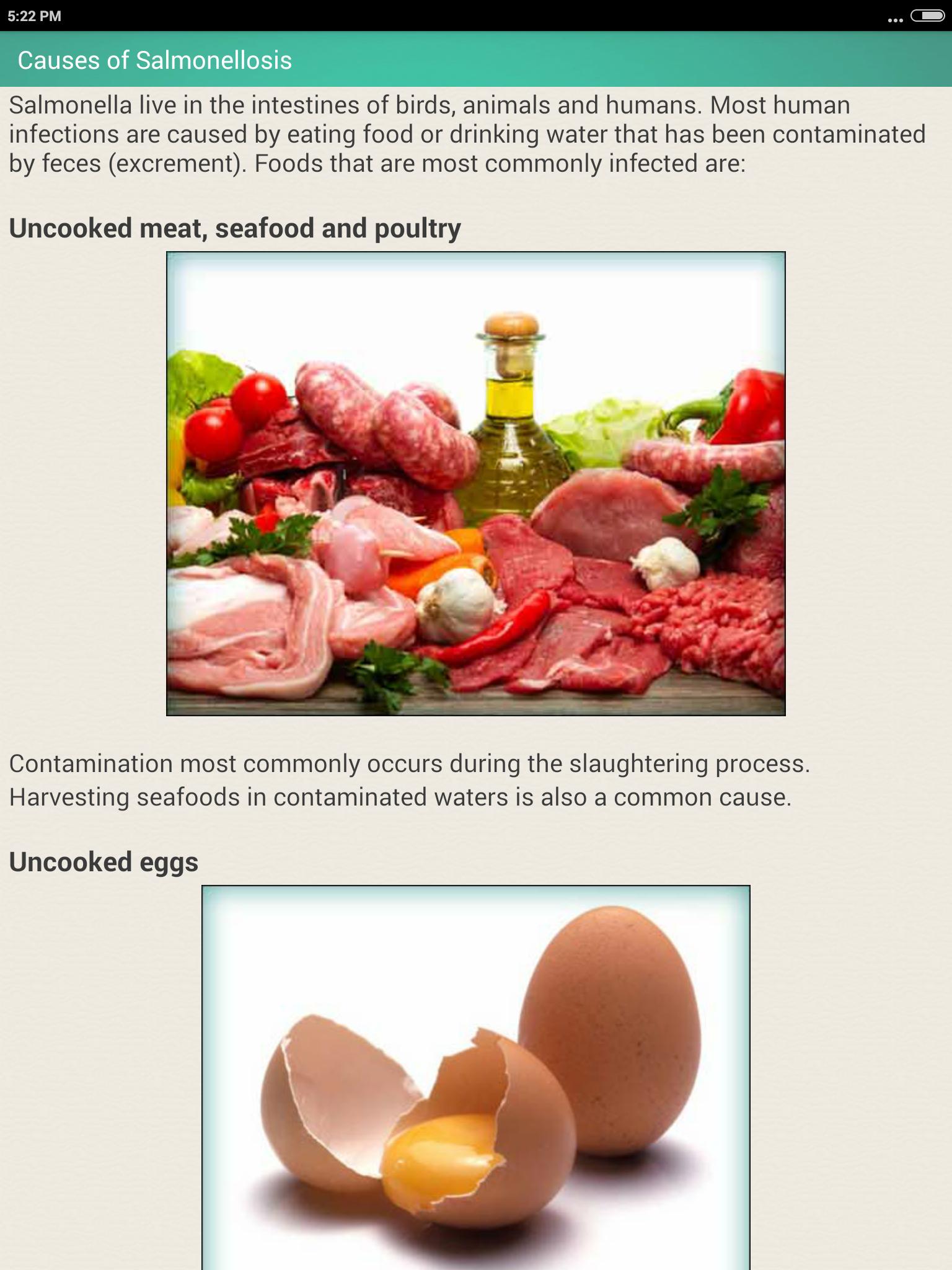 Salmonellosis Food Poisoning And Infection Help For Android Apk Download - infected egg roblox