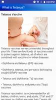 Tetanus Infection Symptoms Treatment & Help capture d'écran 2