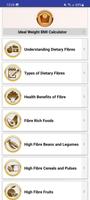 Dietary Fiber Food Sources Plakat