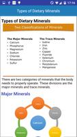 2 Schermata Minerals & Antioxidants Foods Diet sources Guide