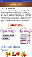 Vitamin rich Food Source guide capture d'écran 2