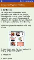 Typhoid Fever Diet & Treatment capture d'écran 2