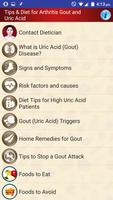 Arthritis Gout Uric Acid Diet poster