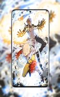 One Punch Anime 4K Wallpaper | Saitama man capture d'écran 1