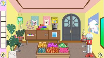 برنامه‌نما Escape the Candy Store. عکس از صفحه