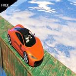 Car sky impossible Track Simulation