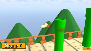 Plaffy Bird 3D captura de pantalla 1