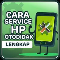 CARA SERVICE HP OTODIDAK Poster