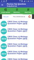 Class 12 Biology Study Materials & Notes 2018-19 capture d'écran 3