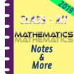 Class 12 Mathematics Study Materials & Notes 2020