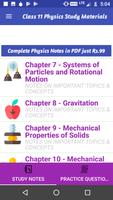 Class 11 Physics Study Materials & Notes 2019 स्क्रीनशॉट 1