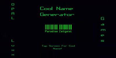 Random Cool Name Generator screenshot 1