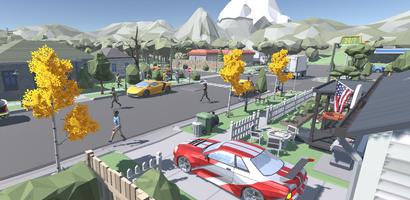 Dude Theft Survive Open World Sandbox Simulator 3D imagem de tela 2