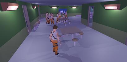 Poly Prison Escape: Open World 3D Simulator постер