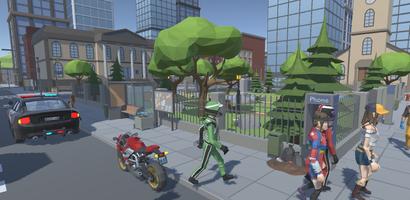 Real Ghetto City: Open World Sandbox Simulator War скриншот 1