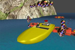Power Boat Speed Racing 3D capture d'écran 1