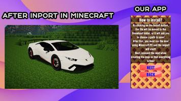2 Schermata Lambo Cars Mod Minecraft PE