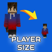 Player Size Mod for Minecraft