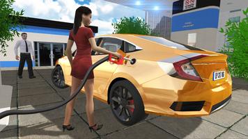 Car Simulator Civic ảnh chụp màn hình 2