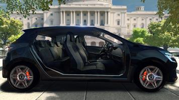Car Simulator Clio تصوير الشاشة 1