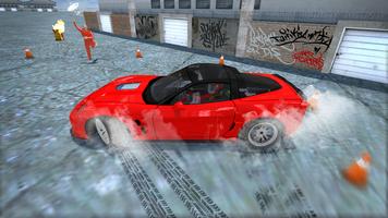 Sport Car Corvette পোস্টার