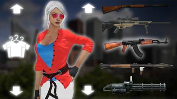 برنامه‌نما Real Girl Crime Simulator Grand City عکس از صفحه