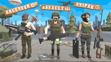 Strike War Polygon - Shooting Game screenshot 3