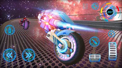 Space Bike Galaxy Race APK Herunterladen