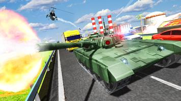 Tank Traffic Racer-poster