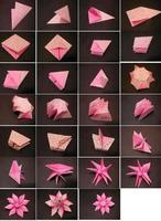 Origami Flower Tutorial اسکرین شاٹ 1