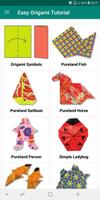 Easy Origami paper Instruction poster