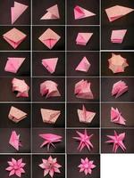 برنامه‌نما Origami  Paper Flower Tutorial عکس از صفحه