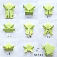 Poster Tutorial di carta origami