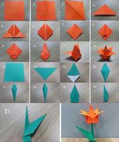 Tutoriais em papel Origami imagem de tela 2