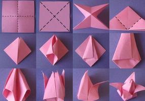 3 Schermata Tutorial di carta origami