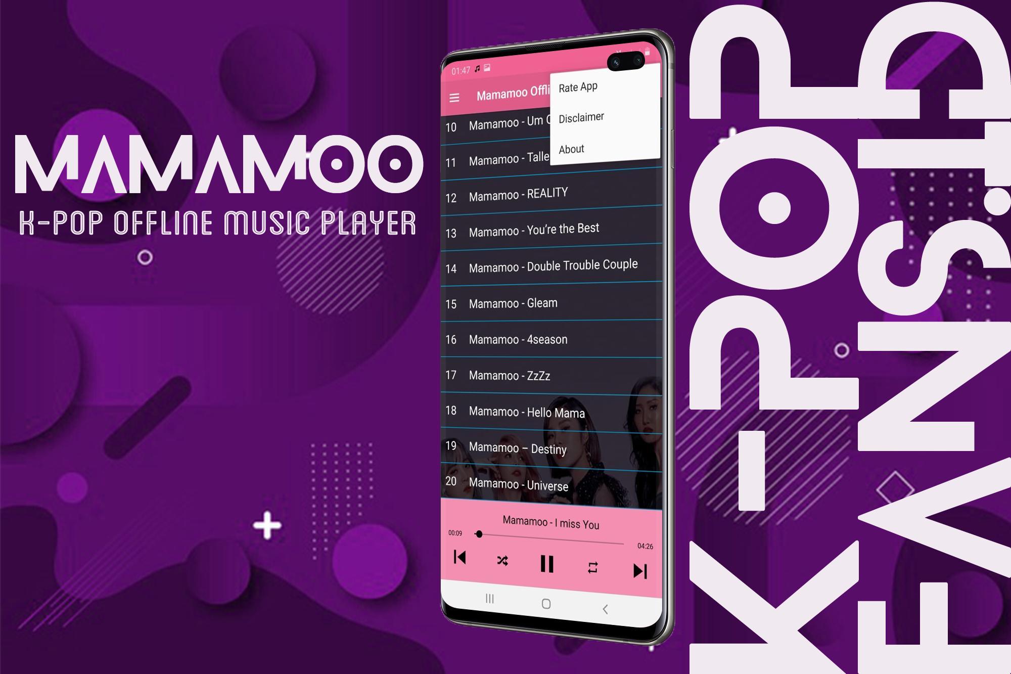 Mamamoo Offline Songs Lyrics K Pop For Android Apk Download