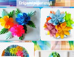 Origami paper craft پوسٹر