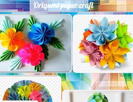 Origami paper craft الملصق