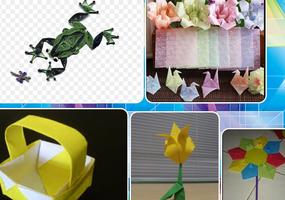 Kerajinan kertas origami syot layar 2