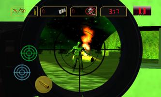 Sniper Zombies Shoot Off.SOS Z imagem de tela 1