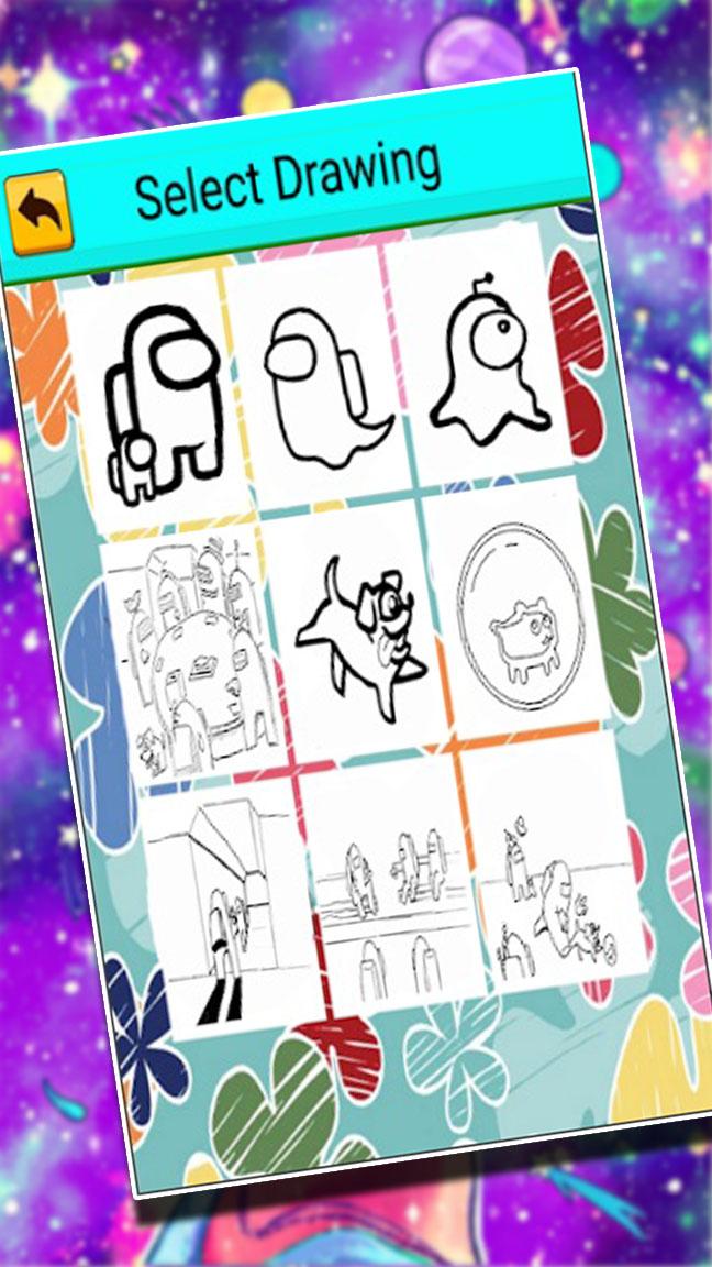 Among Us Coloring Book fun APK for Android Download