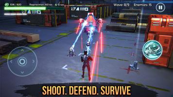 LVL 36: TPS roguelike shooter Affiche