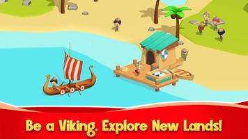 Idle Vikings: Viking Tycoon ภาพหน้าจอ 1