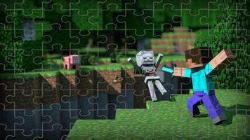 Herobrine Game Puzzle الملصق